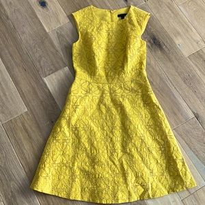 Rich mustard/yellow beautiful dress. Like new. Size 0.